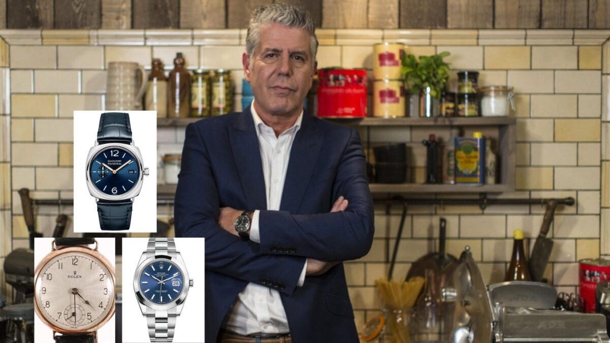 Anthony bourdain clearance rolex milgauss