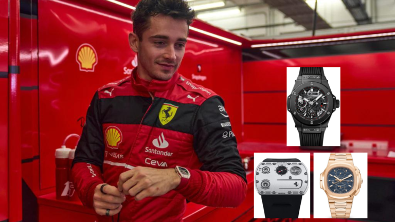 Charles Leclerc Watch Collection