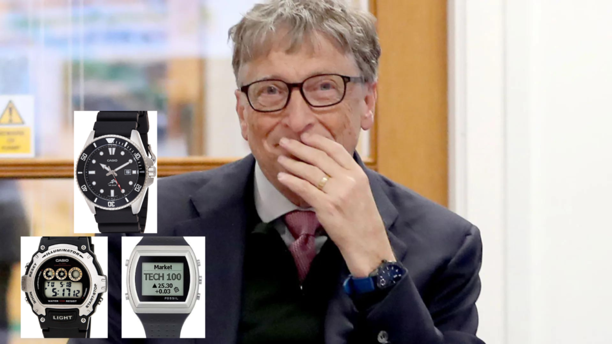 Bill Gates Watch Collection Celebs Watch Collection