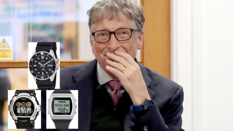 Bill Gates Watch Collection