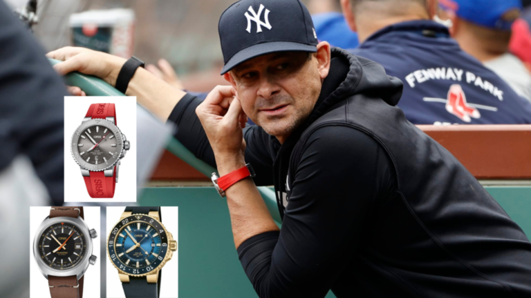 aaron boone watch collection