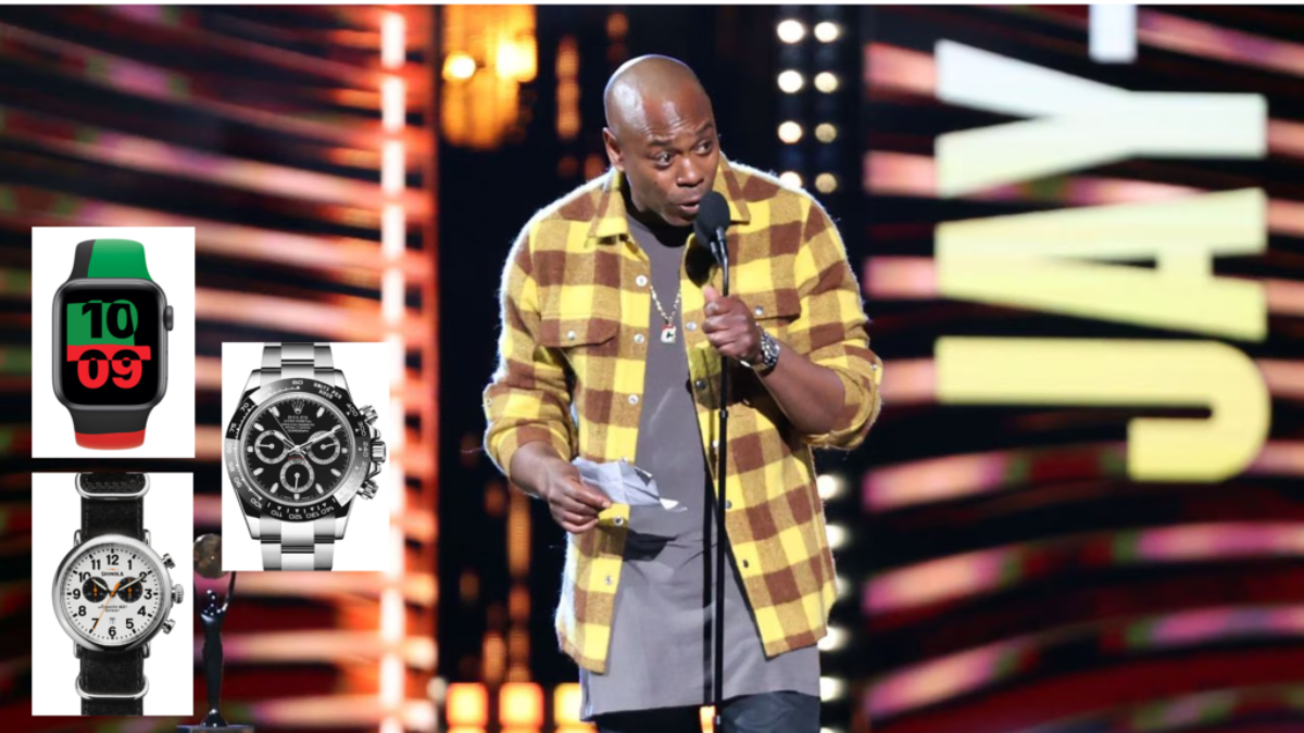 Dave Chappelle Watch Collection From Rolex to Breitling