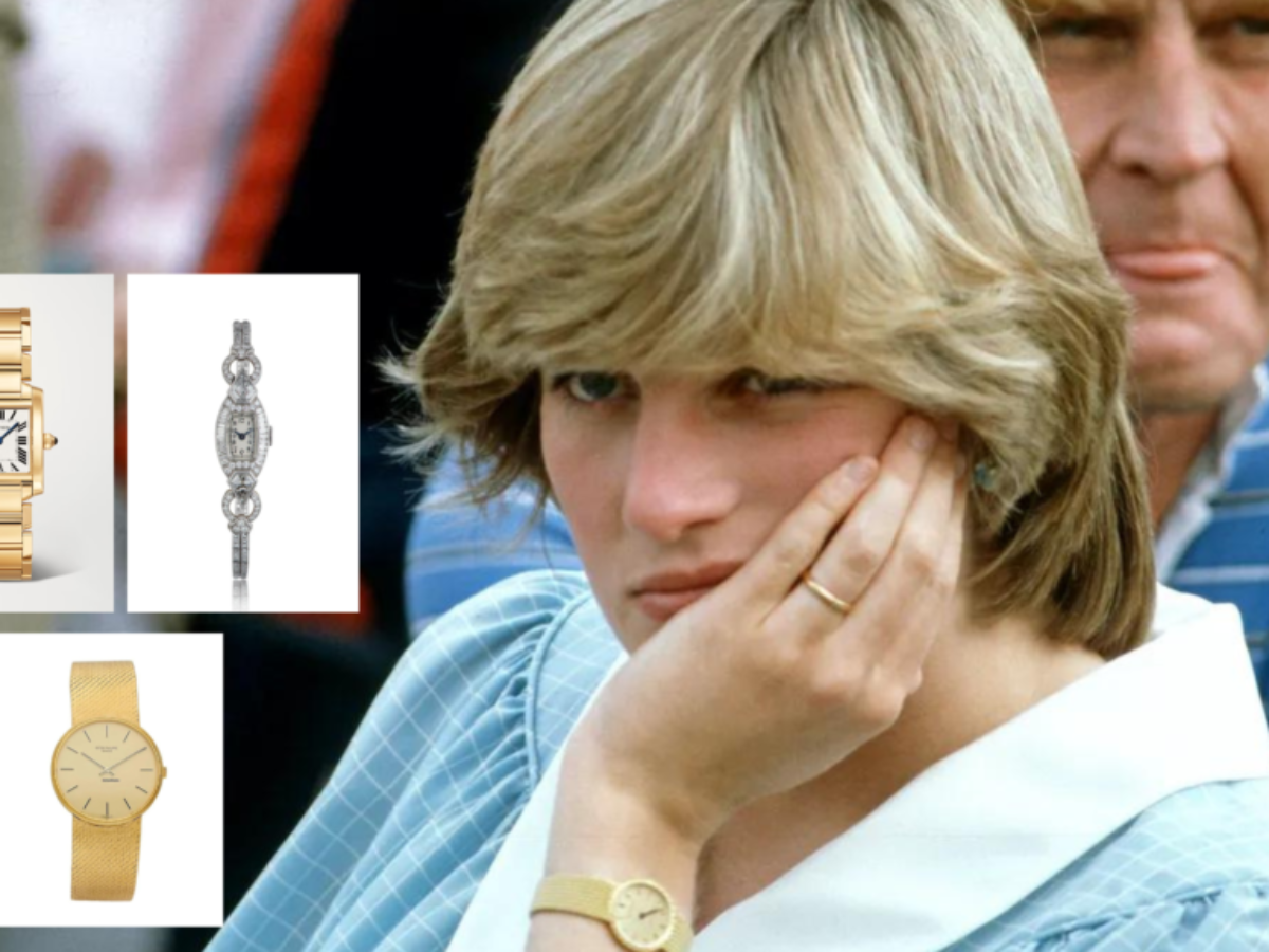 Cartier watch best sale princess diana