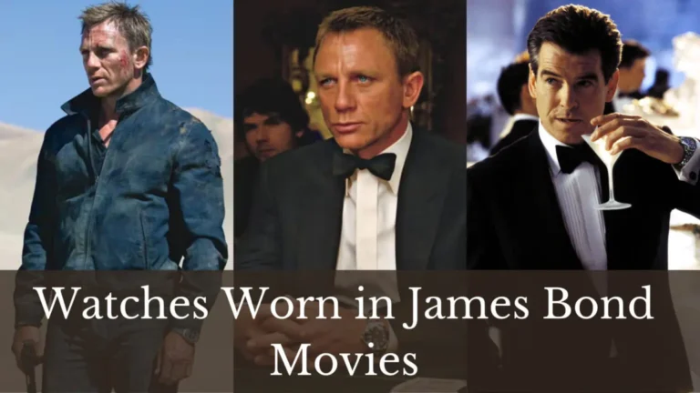 Watches Worn in James Bond Movies