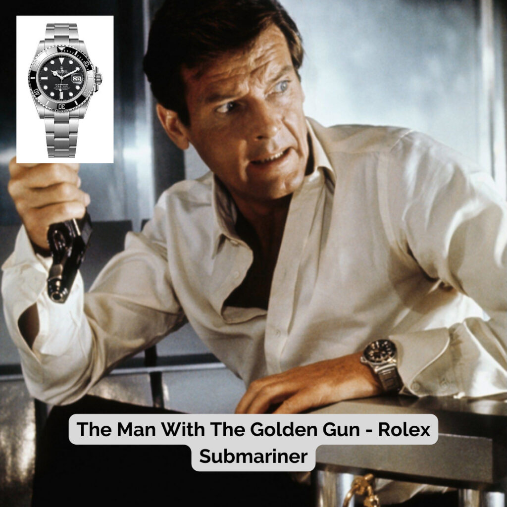 James Bond wearing Rolex Submariner - 1974