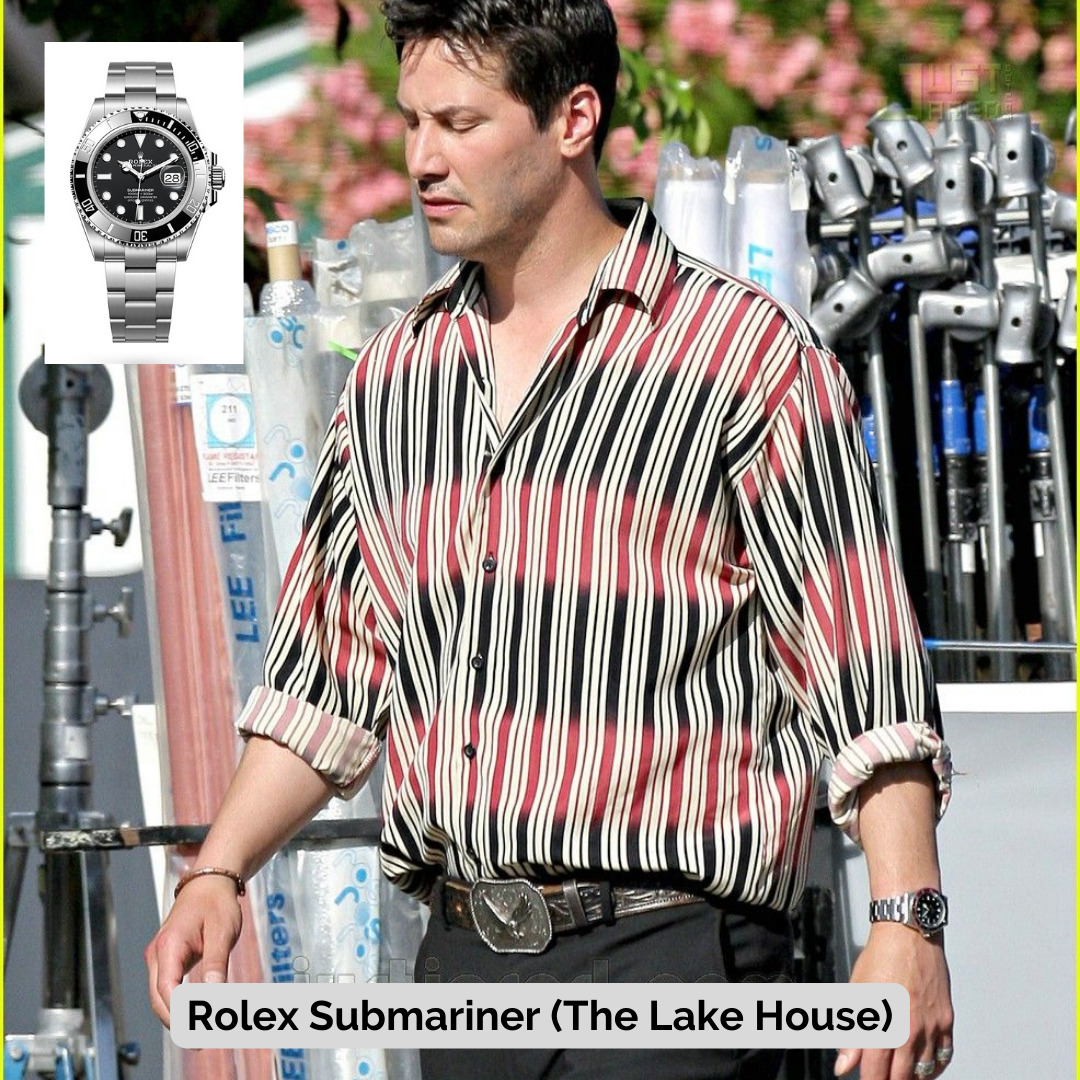 Keanu Reeves wearing Rolex Submariner (The Lake House)