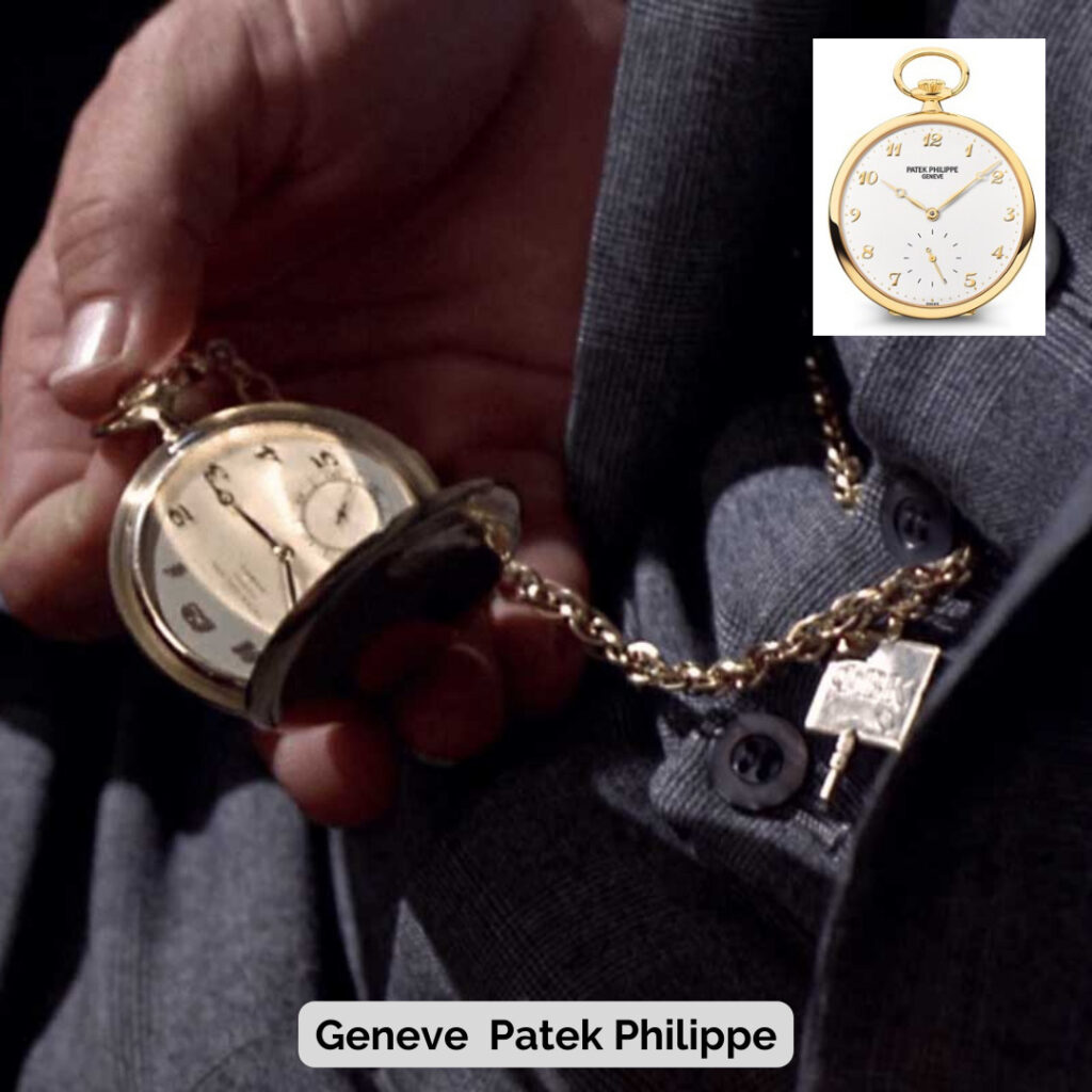 Steve McQueen wearing Geneve patek philippe