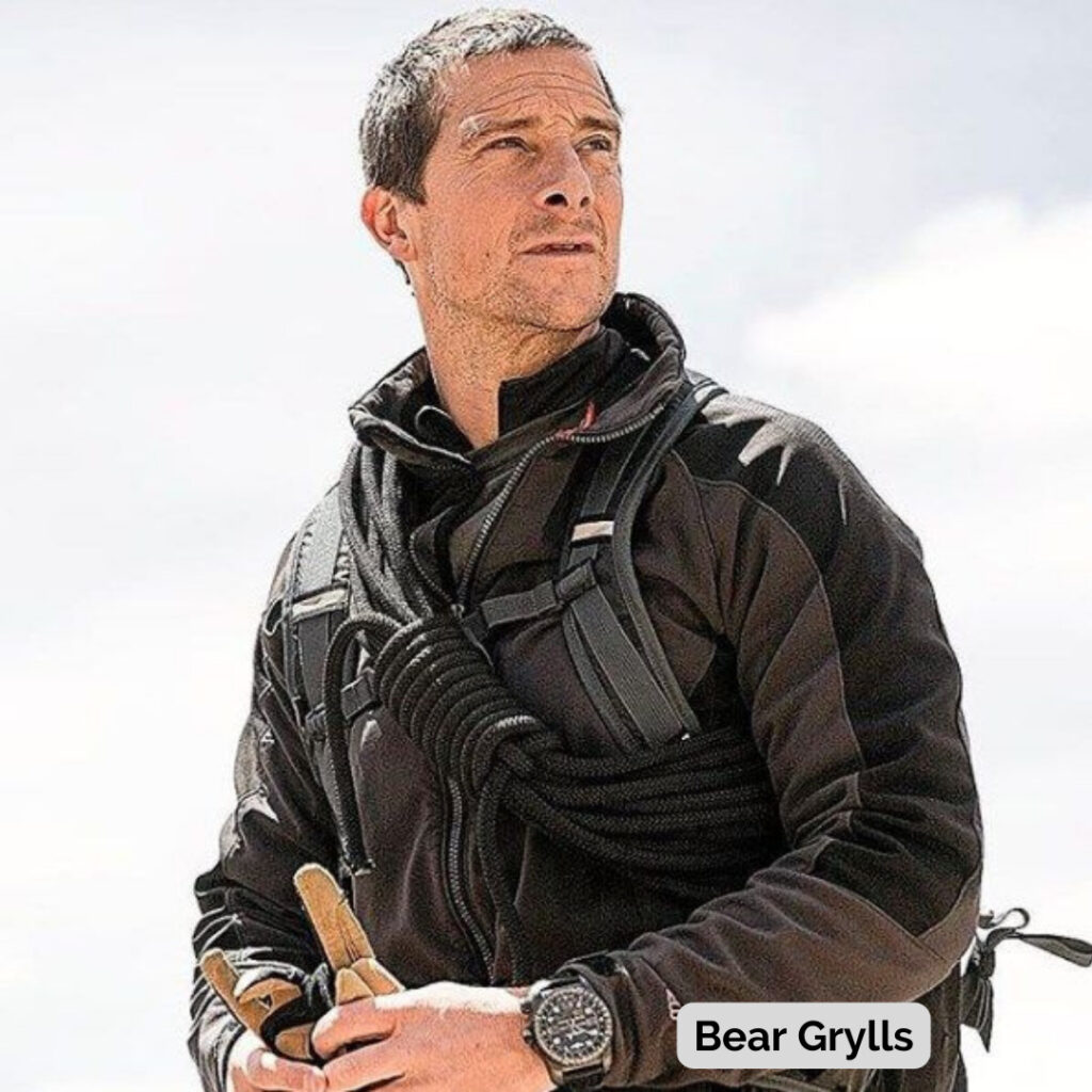 Bear Grylls brietling brand ambassador