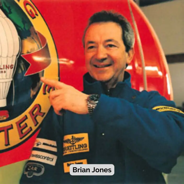 Brian Jones brietling brand ambassador