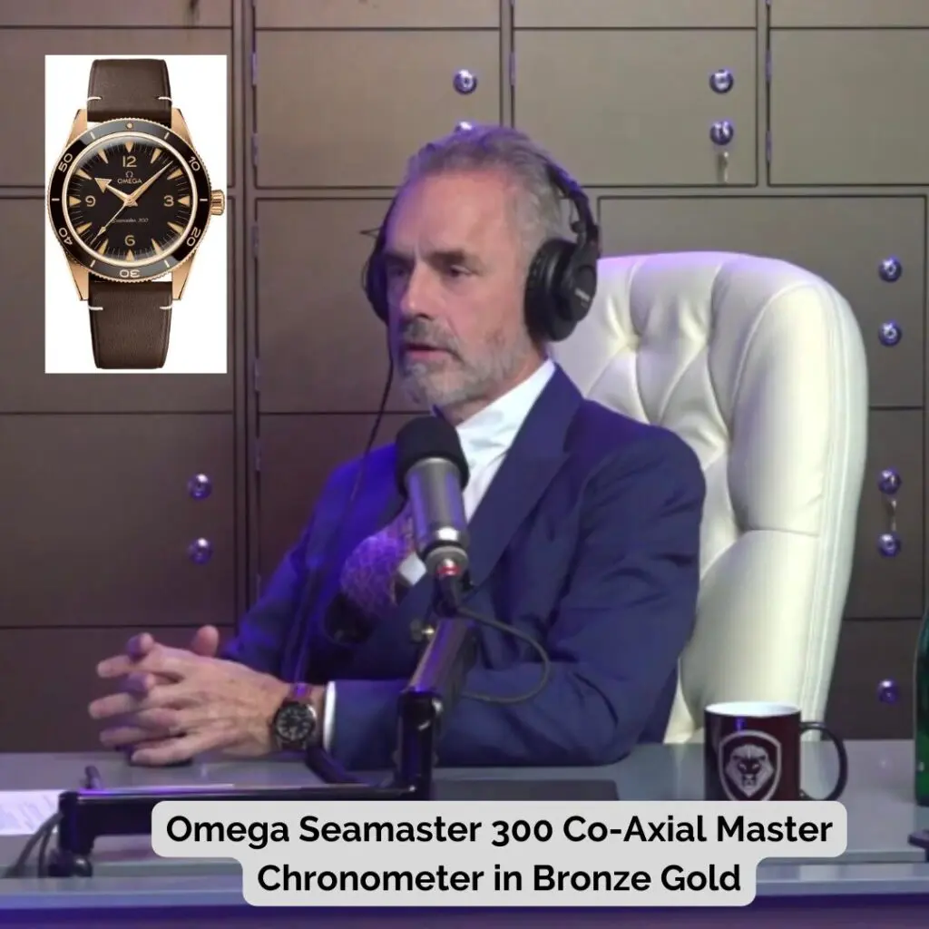 Jordan Peterson wearing Omega Semaster 300 Co-Axial Master Chronometer