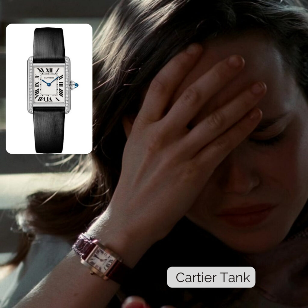 Cartier Tank Worn In Inception Movie