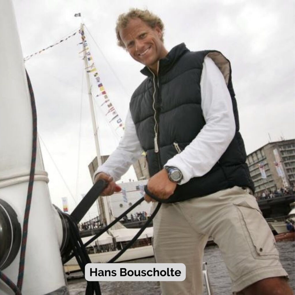 Hans Bouscholte brietling brand ambassador