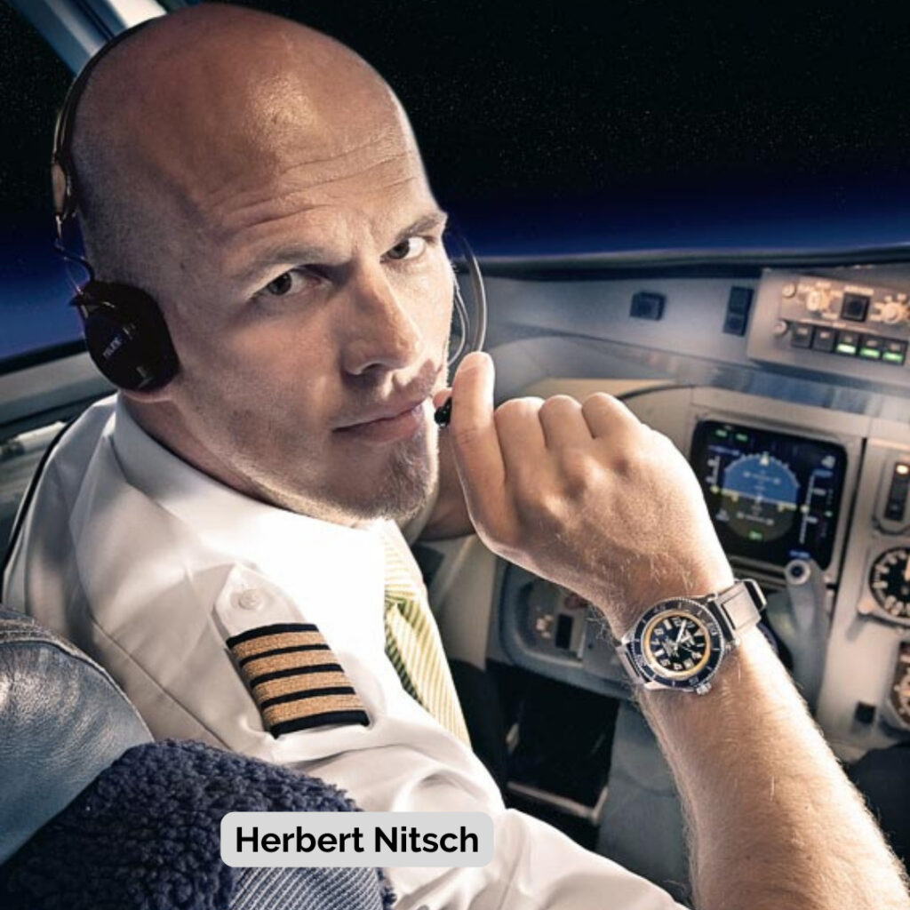 Herbert Nitsch brietling brand ambassador