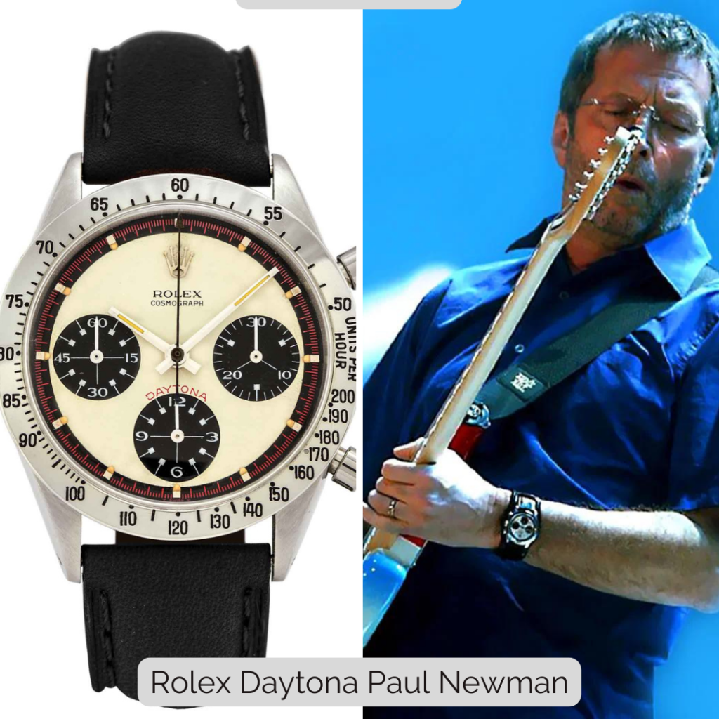 Eric Clapton wearing Rolex Daytona Paul Newman