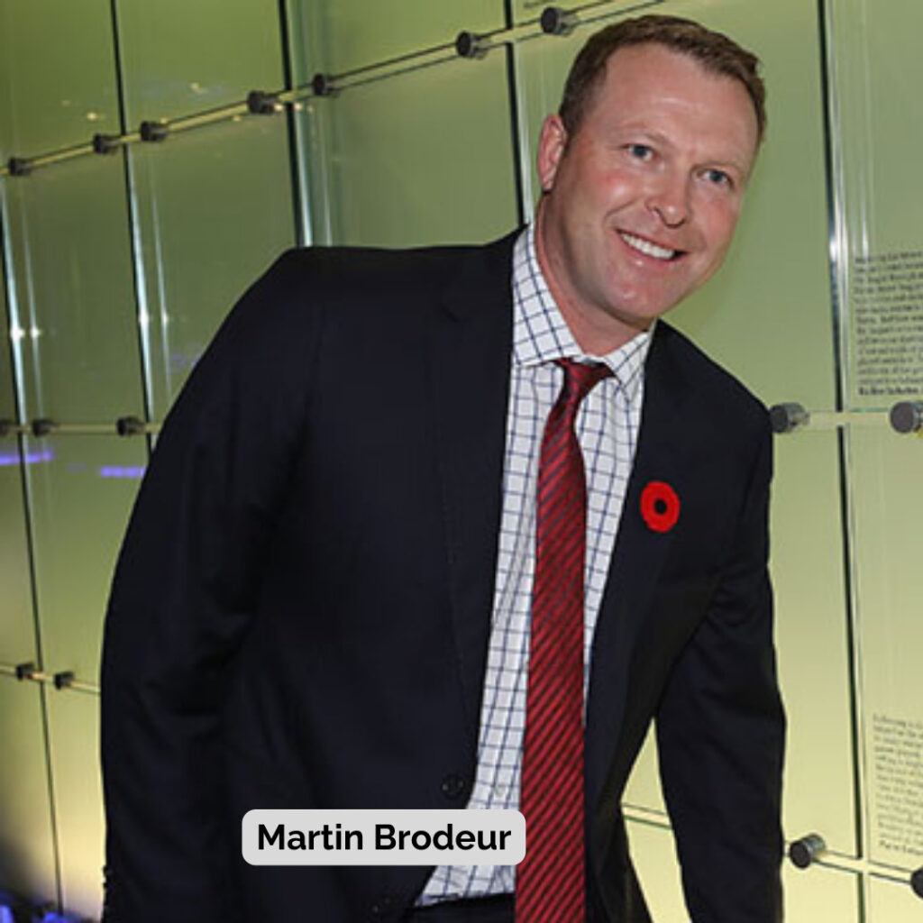 Martin Brodeur brietling brand ambassador