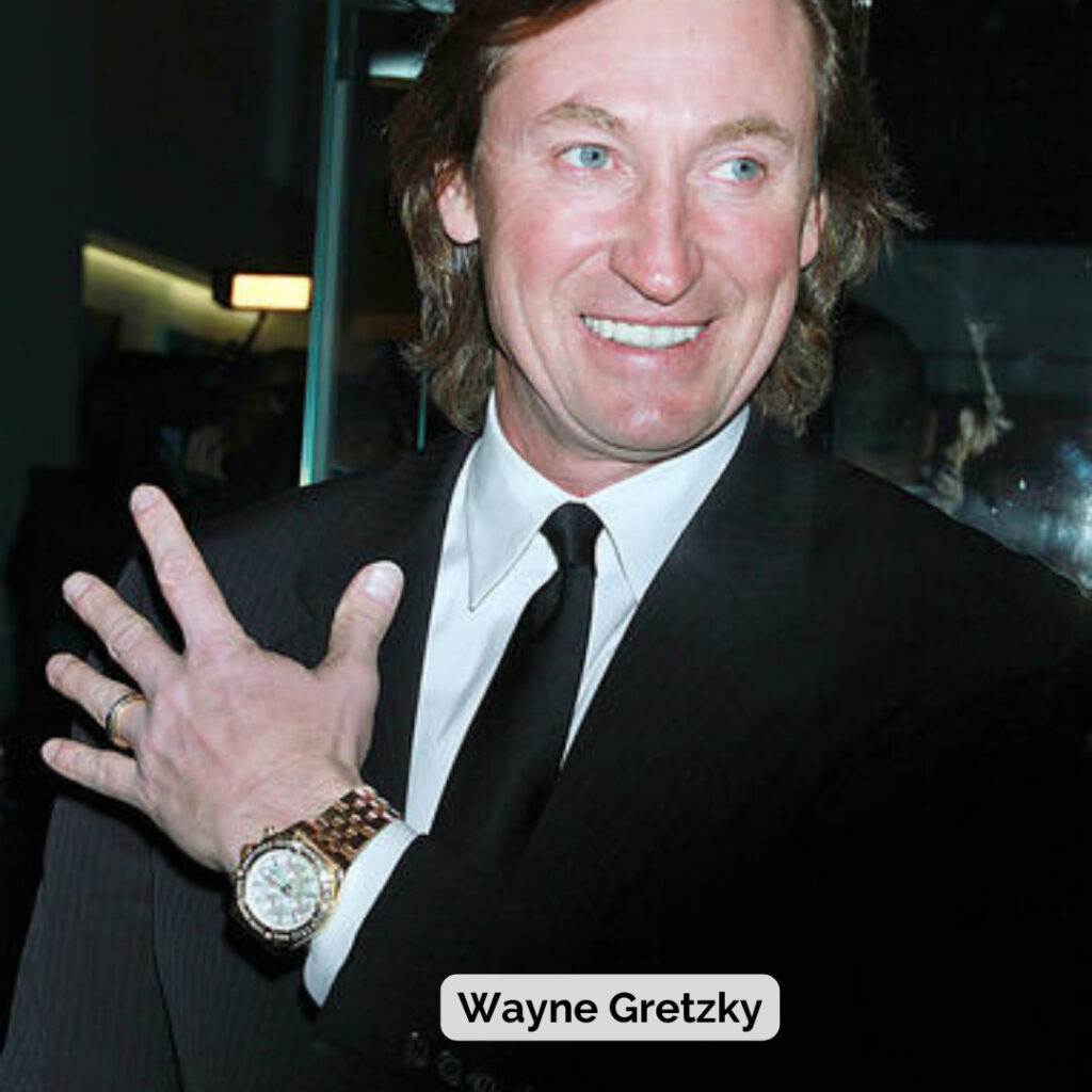 Wayne Gretzky brietling brand ambassador