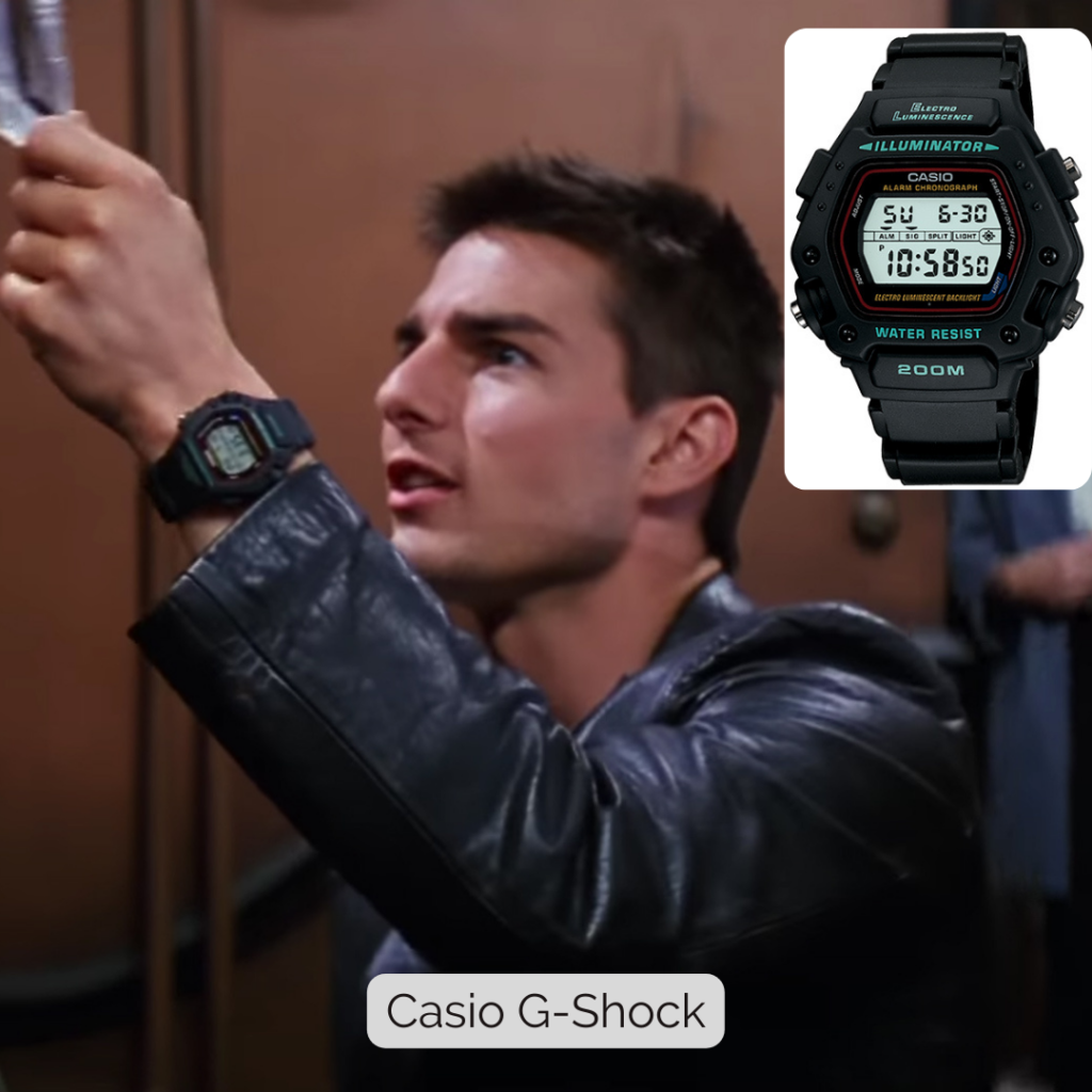 Casio G-Shock Worn Mission Impossible Series