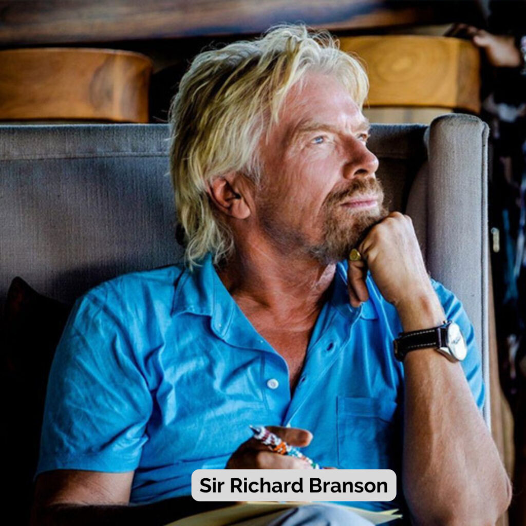 Sir Richard Branson brietling brand ambassador