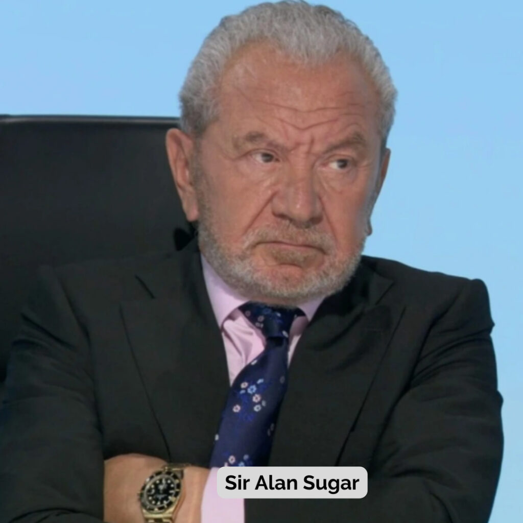 Sir Alan Sugar brietling brand ambassador