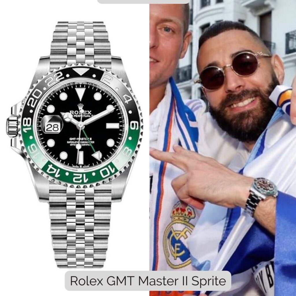 Karim Benzema Watch Collection