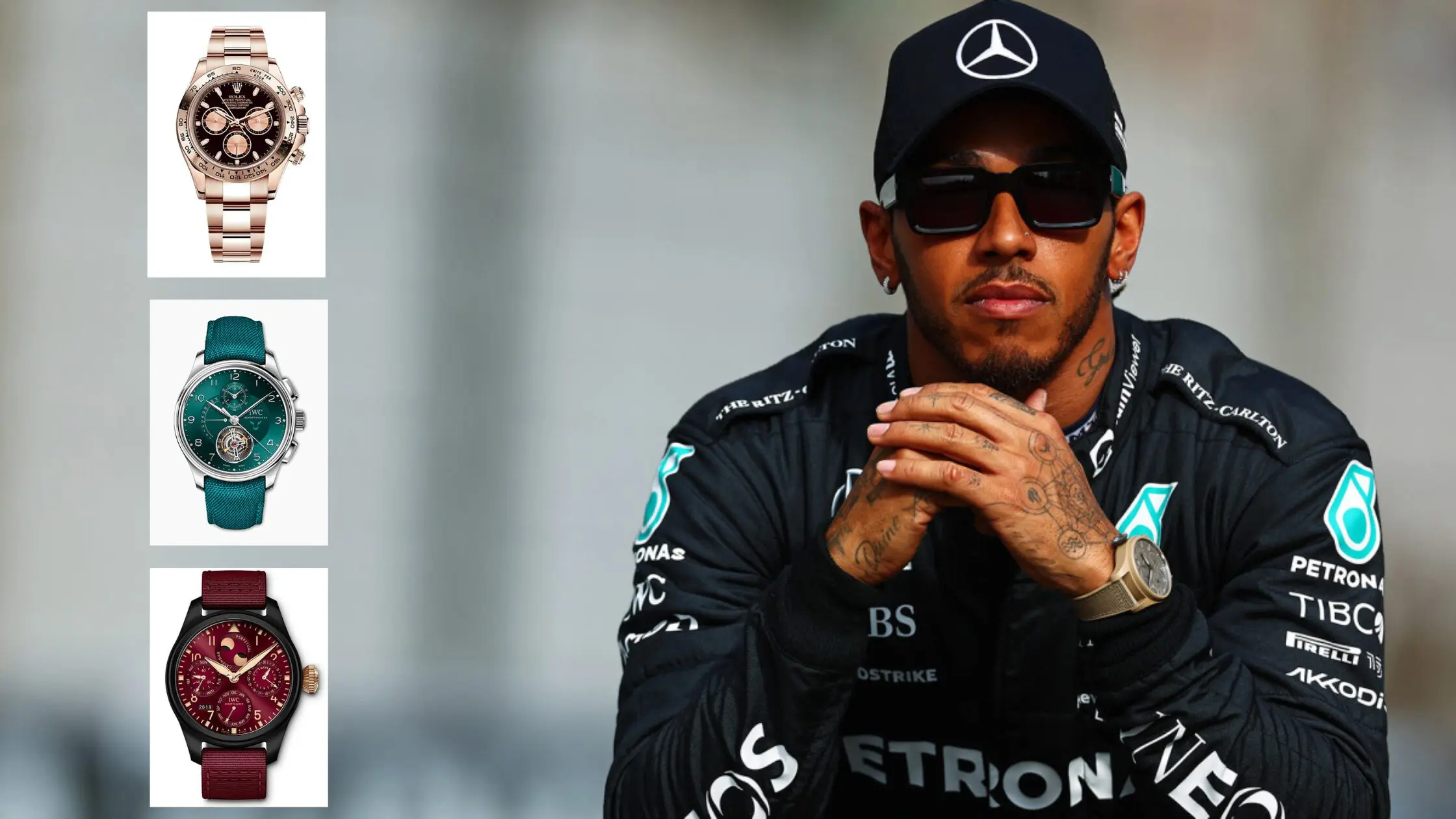 Lewis hamilton and online hamilton watches