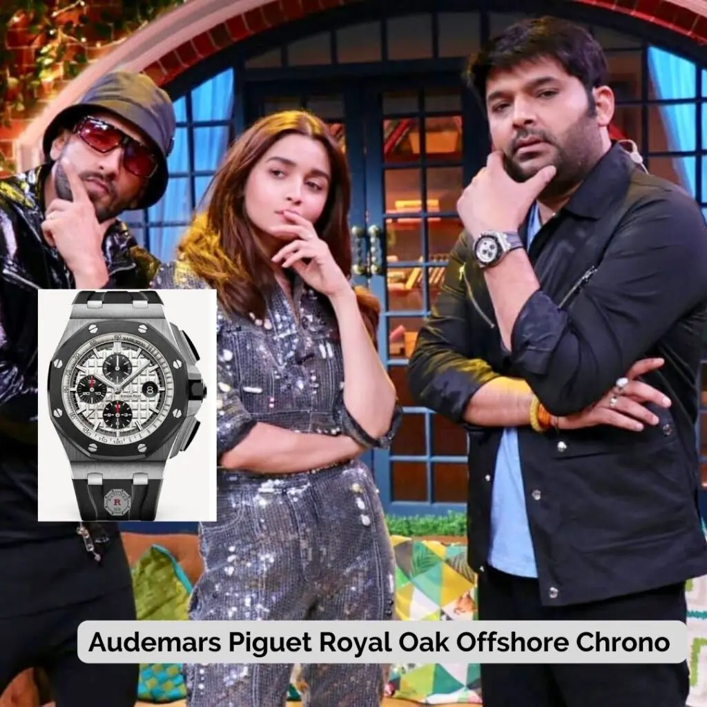 Kapil Sharma wearing Audemars Piguet Royal Oak Offshore Chrono
