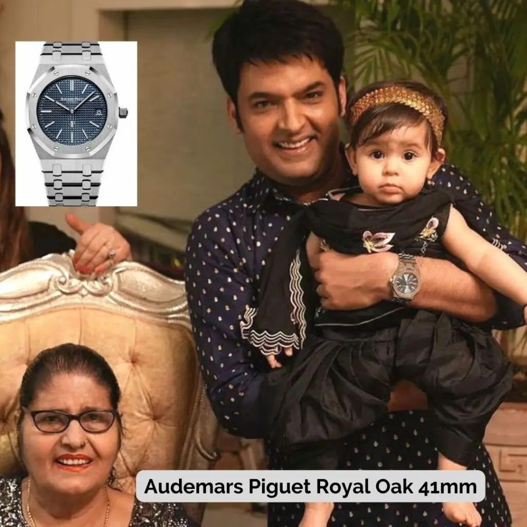 Kapil Sharma wearing Audemars Piguet Royal Oak 41mm 