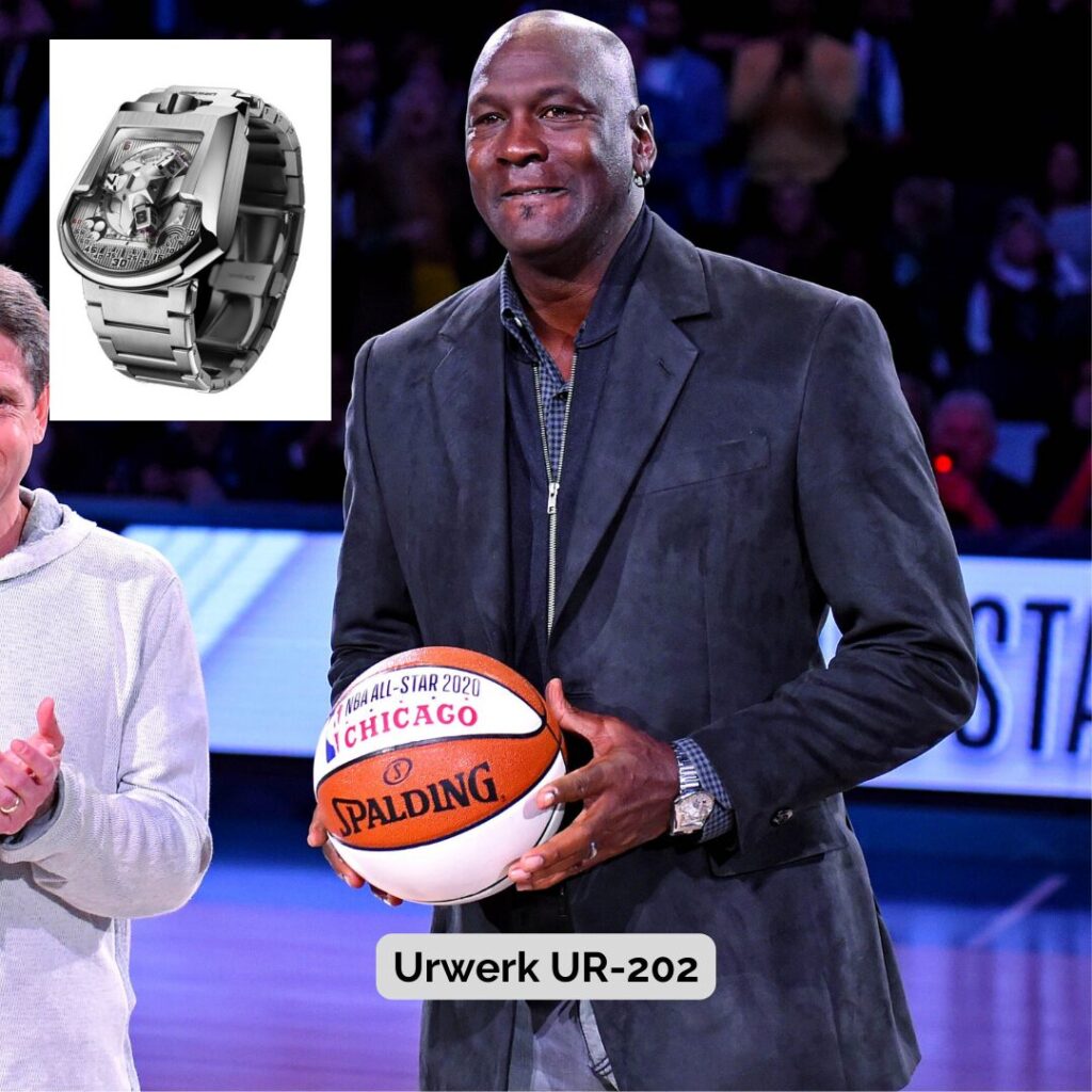 Michael Jordan wearing Urwerk UR-202