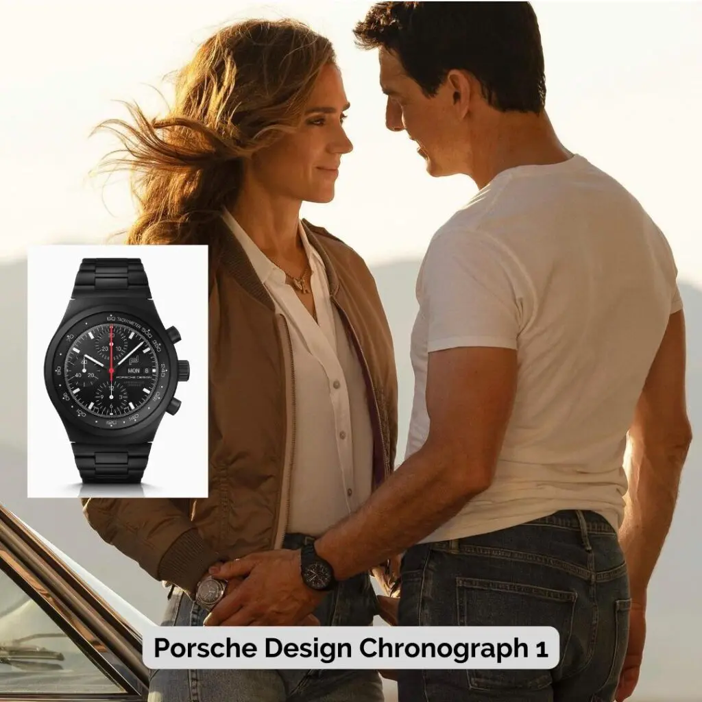 Tom Cruise wearing Porsche Design Chronograph 1 